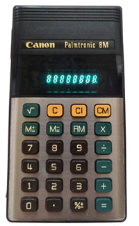 [Canon Palmtronic 8M]