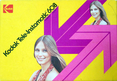 [Kodak Tele-Instamatic 608 box cover]