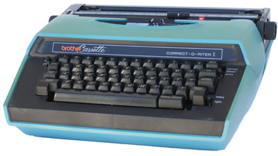 [Brother Cassette Correct-O-Riter I, Model 4712]