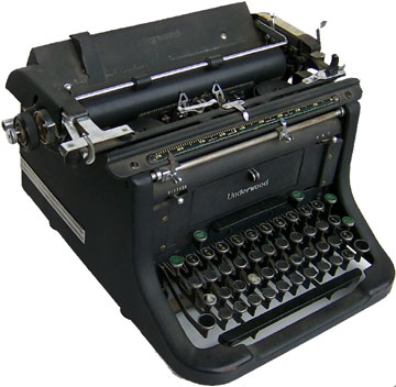 [Underwood Standard Master Model]